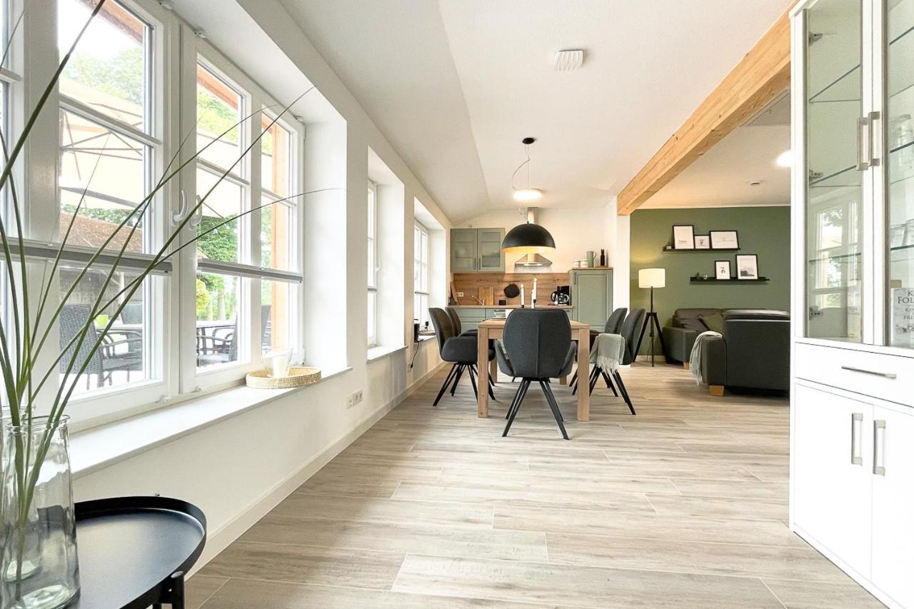Gut Gross Fedderwarden, Ferienwohnung Mettje 布特亚丁根 外观 照片