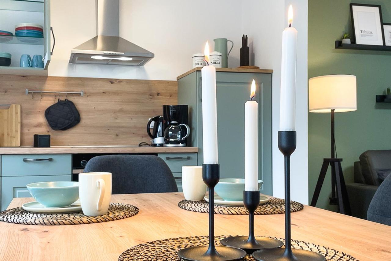 Gut Gross Fedderwarden, Ferienwohnung Mettje 布特亚丁根 外观 照片