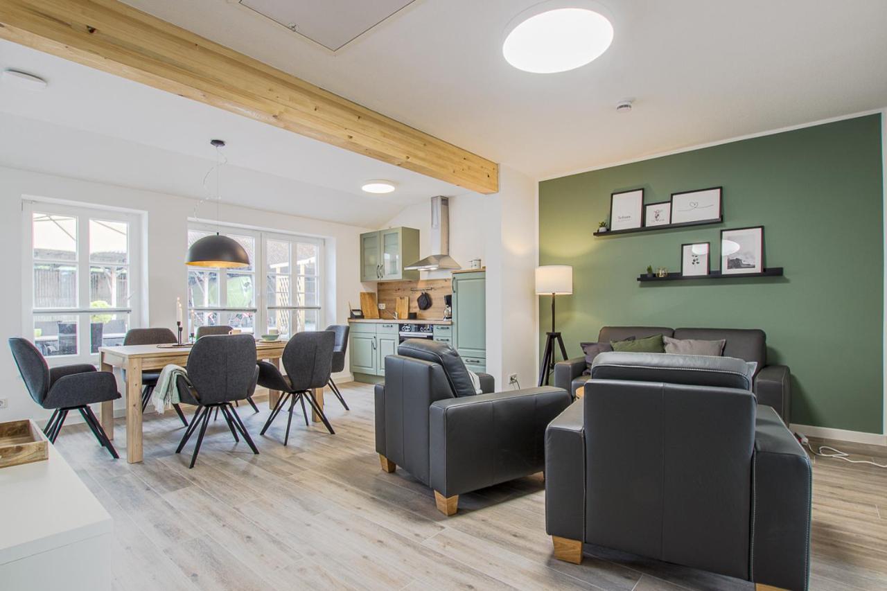 Gut Gross Fedderwarden, Ferienwohnung Mettje 布特亚丁根 外观 照片