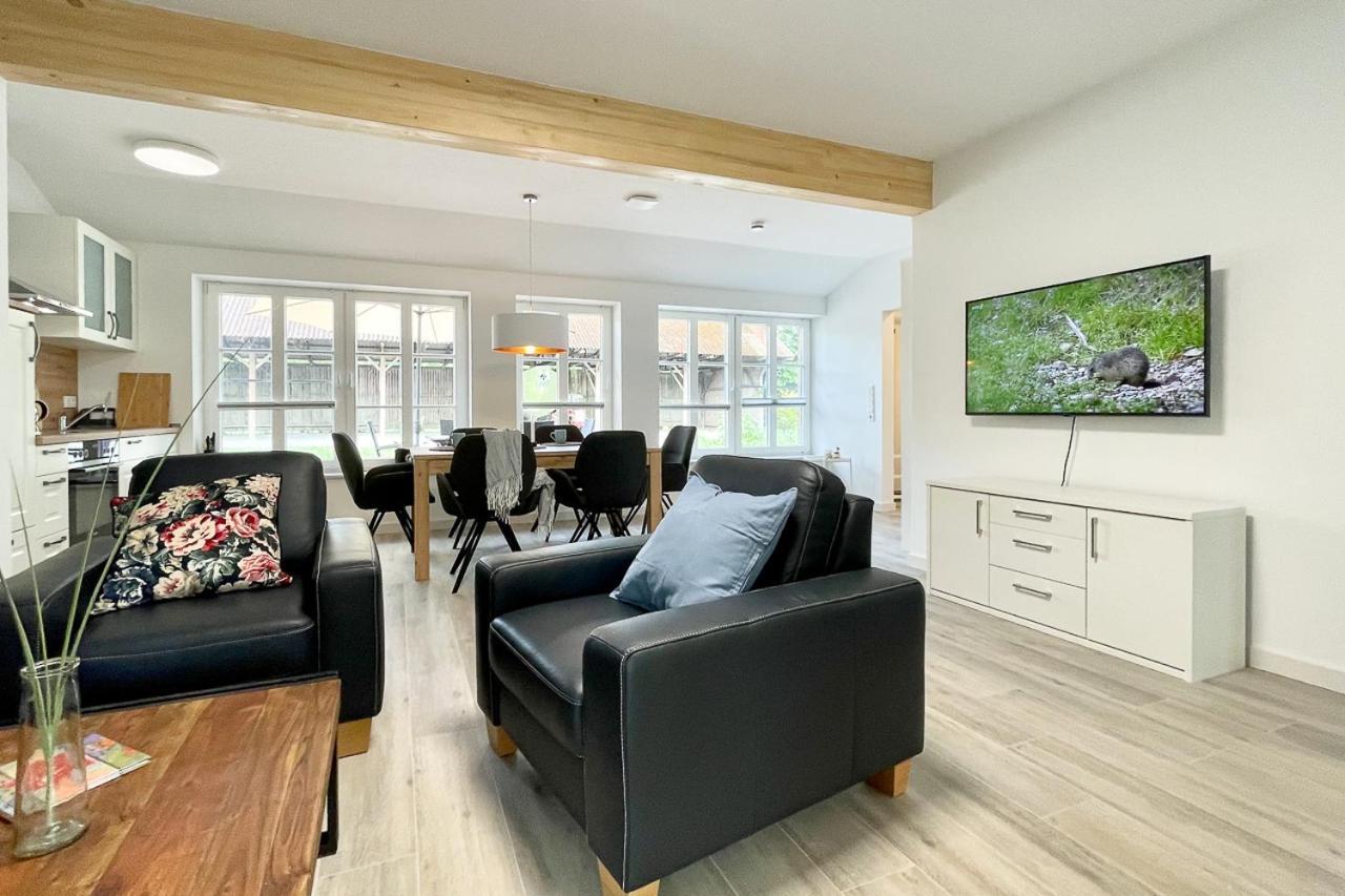 Gut Gross Fedderwarden, Ferienwohnung Mettje 布特亚丁根 外观 照片
